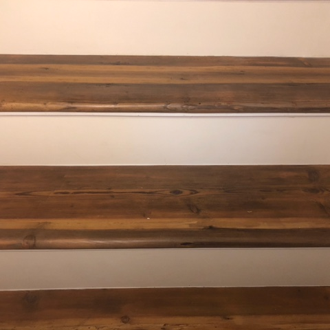 Product Installation work from Carpet Design Center in the Greenville, NC area