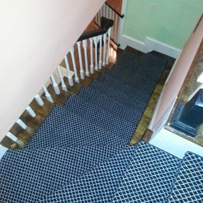 Product Installation work from Carpet Design Center in the Greenville, NC area