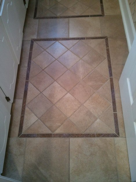 Product Installation work from Carpet Design Center in the Greenville, NC area