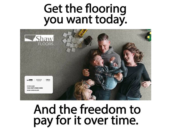 Wells Fargo Financing from Carpet Design Center in the Greenville, NC area