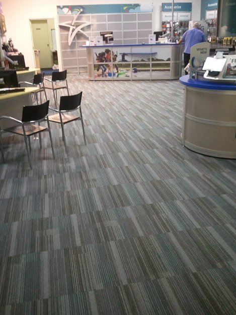 Product Installation work from Carpet Design Center in the Greenville, NC area