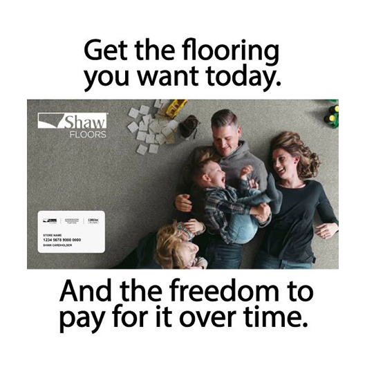 Wells Fargo Financing from Carpet Design Center in the Greenville, NC area