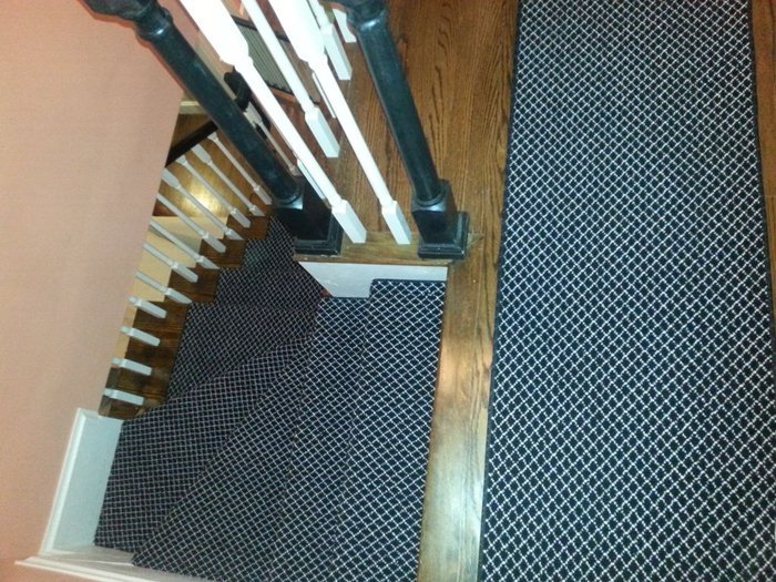 Product Installation work from Carpet Design Center in the Greenville, NC area