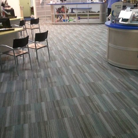 Product Installation work from Carpet Design Center in the Greenville, NC area