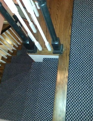 Product Installation work from Carpet Design Center in the Greenville, NC area