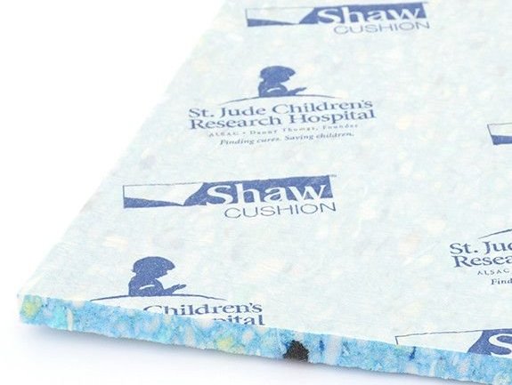 St. Jude Carpet Cushion in support of charity from Carpet Design Center in the Greenville, NC area